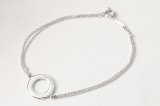 画像: TIFFANY&Co[ティファニー] 1837サークル ブレスレット M(2連)　並行輸入品