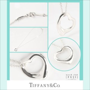 TIFFANY&Co[ティファニー] オープン ハート ネックレス（S