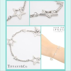 Tiffany & Co. 星形ブレスレットとピアスセット（片方） Tiffany & Co. 星形ブレスレットとピアスセット（片方）