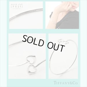 画像9: TIFFANY&Co[ティファニー] ダブル オープン ハート バングル  並行輸入品 (9)
