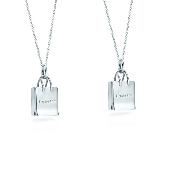 TIFFANY&Co[ティファニー] 　ショッピングバッグペンダント　並行輸入品